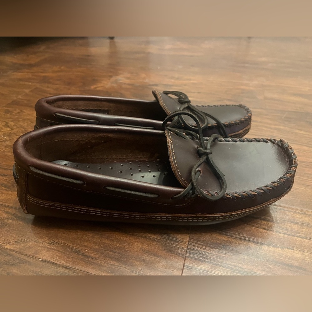 Classic Minnetonka Driving Mocassin-NWOT Men’s-size 8 and Women’s size 10 - Picture 4 of 11